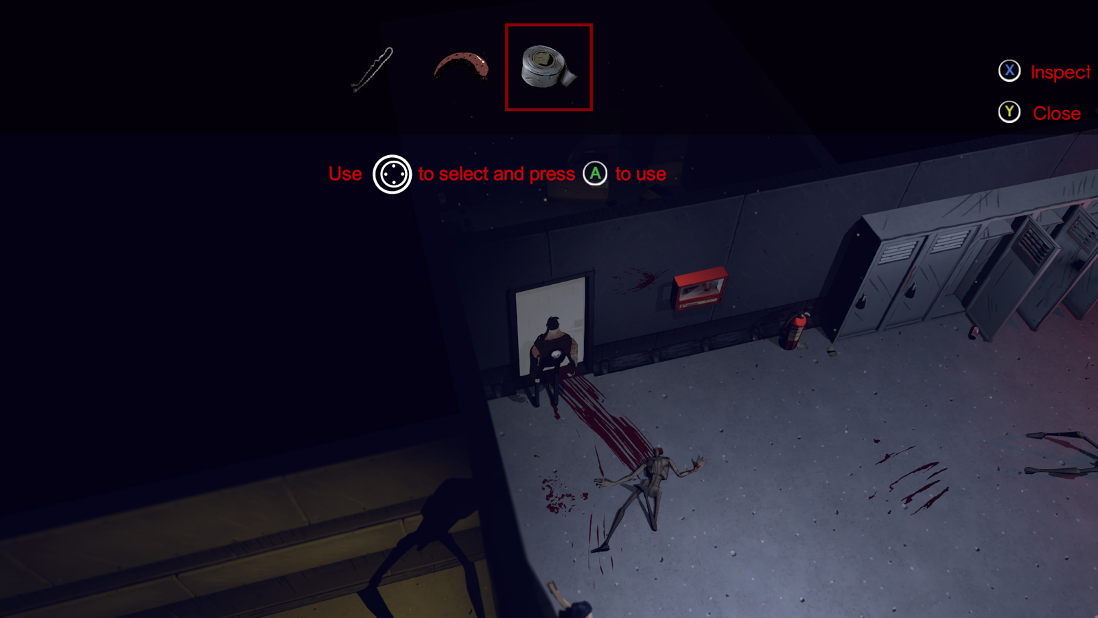 Screenshot from the first part of the demo